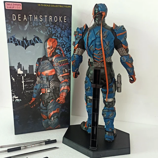DEATHSTROKE: ARKHAM ORIGIN, EQUIPO DE PROTOTIPOS 30 CM