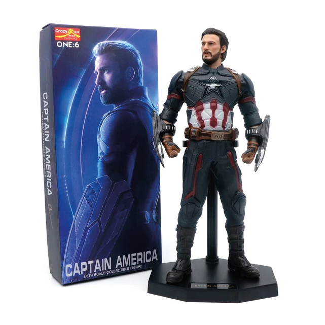 CAPTAIN AMERICA: INFINITY WAR, CRAZY TOYS 32 CM