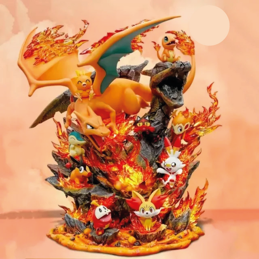 STARTERS DE FUEGO: POKEMON 30 CM